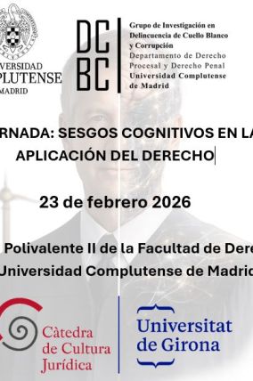 Jornada sobre biaixos cognitius a l'aplicació del dret 
